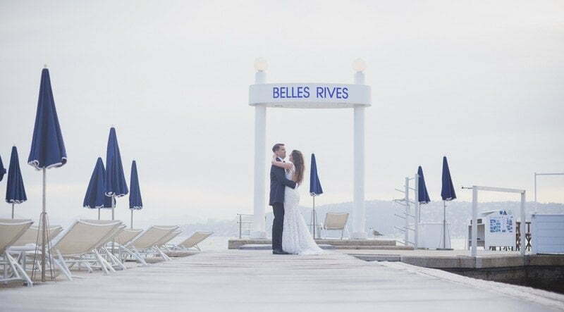 Elopement Wedding Belles Rives French Riviera Seaside 25