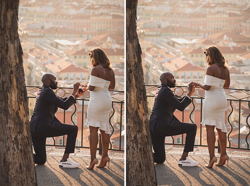 English Nigerian wedding proposal French Riviera Morocco 46 1