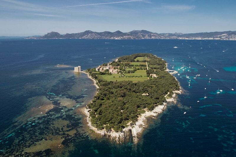 French Riviera lerins island Vineyard Cannes