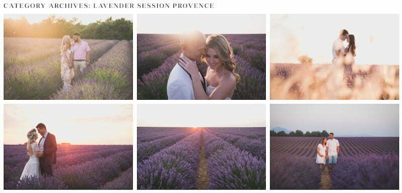 Lavender photo session Valensole Provence